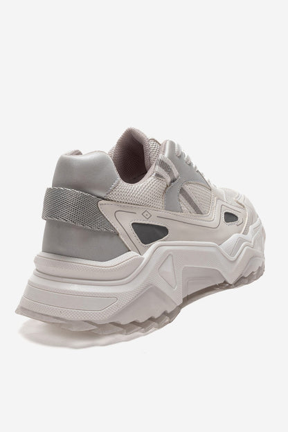 FLEUR - Zapatillas plateadas (mujer)