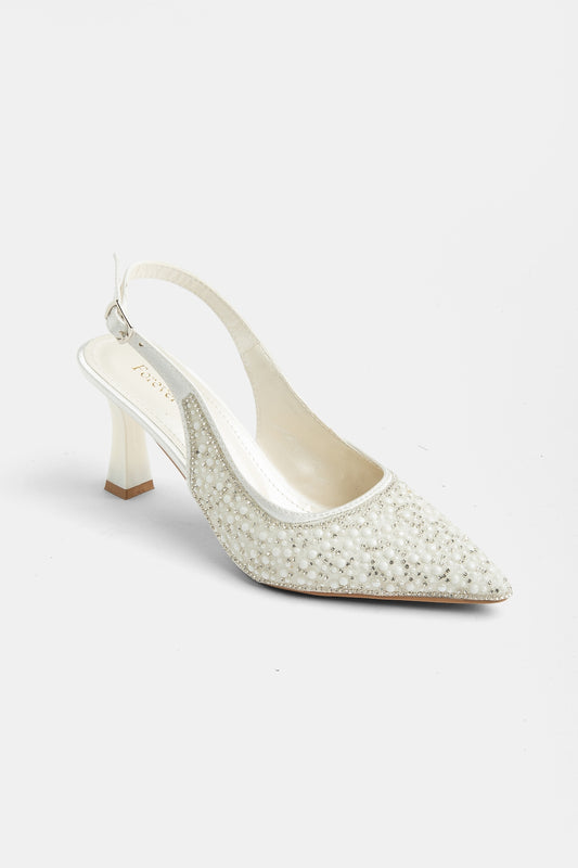 Zapato de tacón destalonado Netto