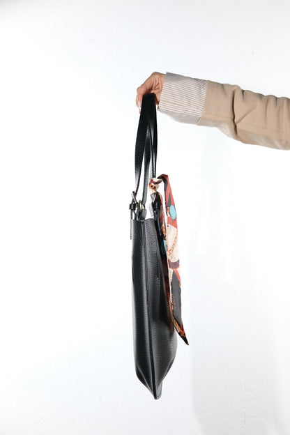 OCEANE - Black Floter Shoulder Bag (Women)