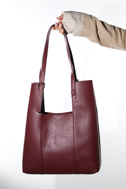 UTOPIA - Burgundy Floter Shoulder Bag (Women)
