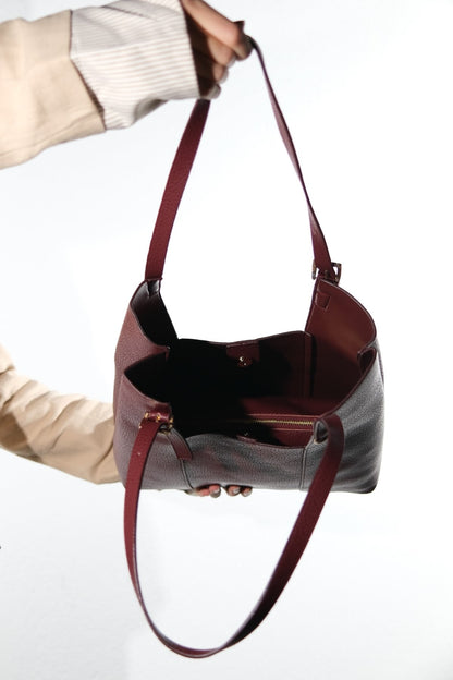 UTOPIA - Burgundy Floter Shoulder Bag (Women)