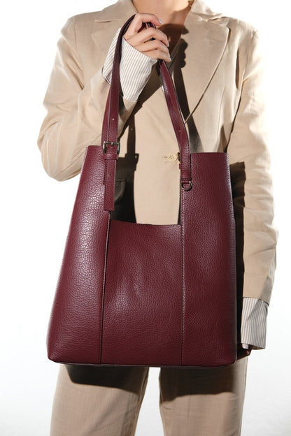UTOPIA - Burgundy Floter Shoulder Bag (Women)