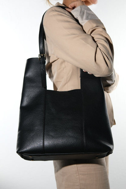 UTOPIA - Bolso de hombro negro (Mujer)