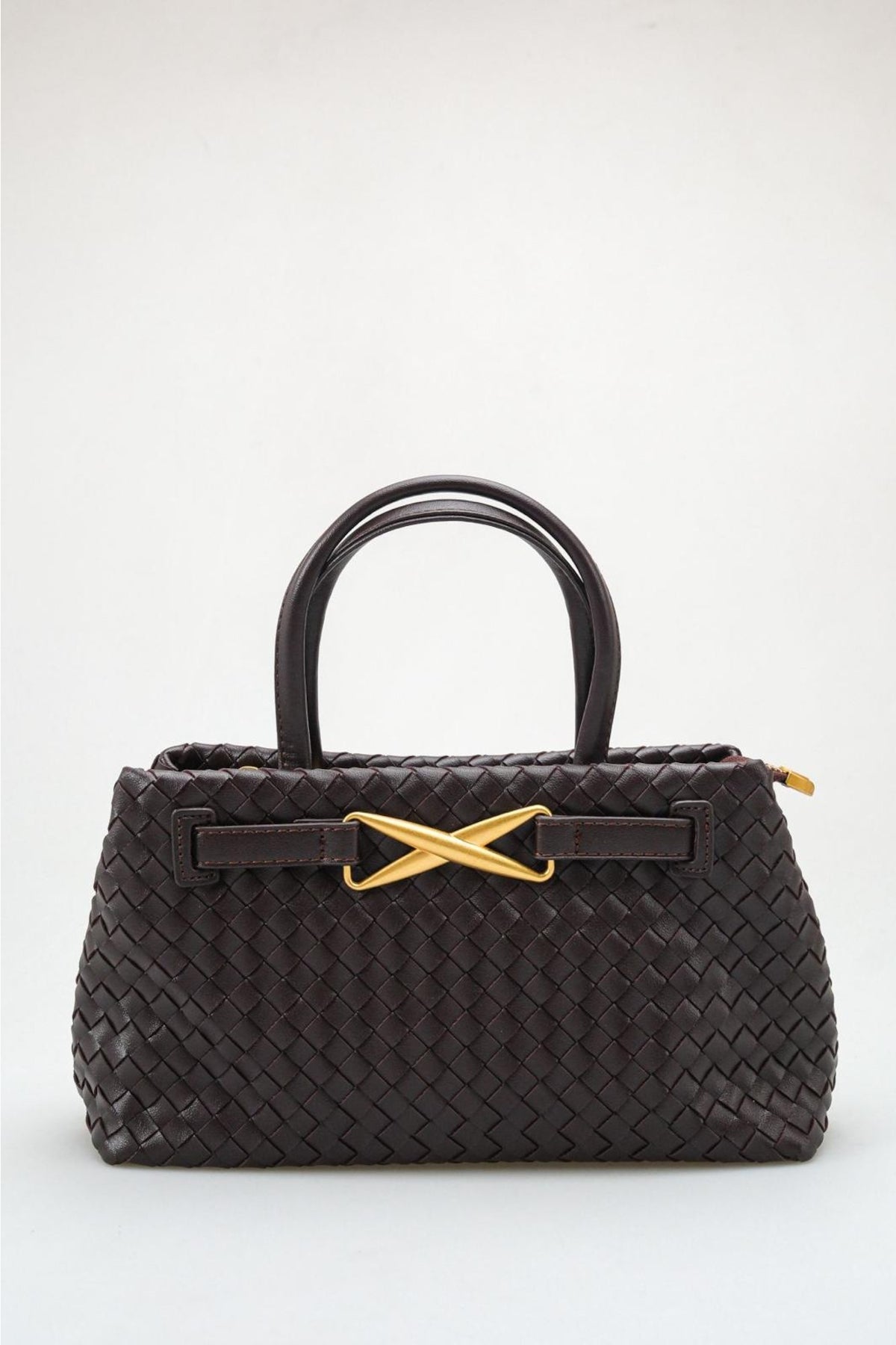 Verona - Bolso de mano marrón oscuro (mujer)