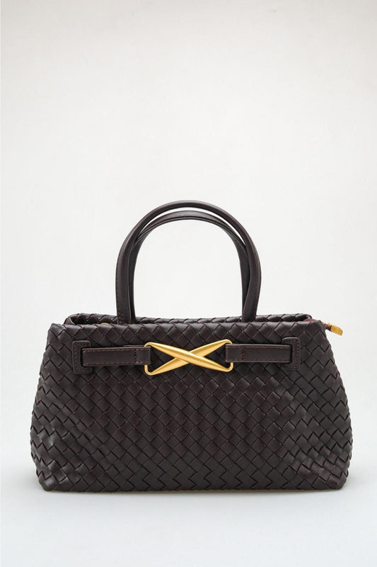Verona - Bolso de mano marrón oscuro (mujer)
