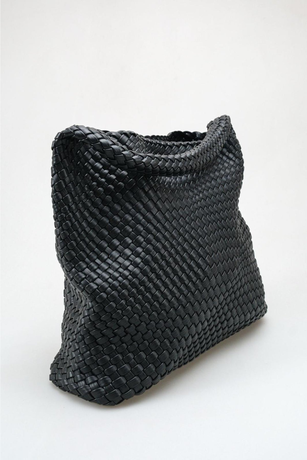 Bellini - Bolso Hobo Intrecciato Negro Con Set De Bolsos (mujer)
