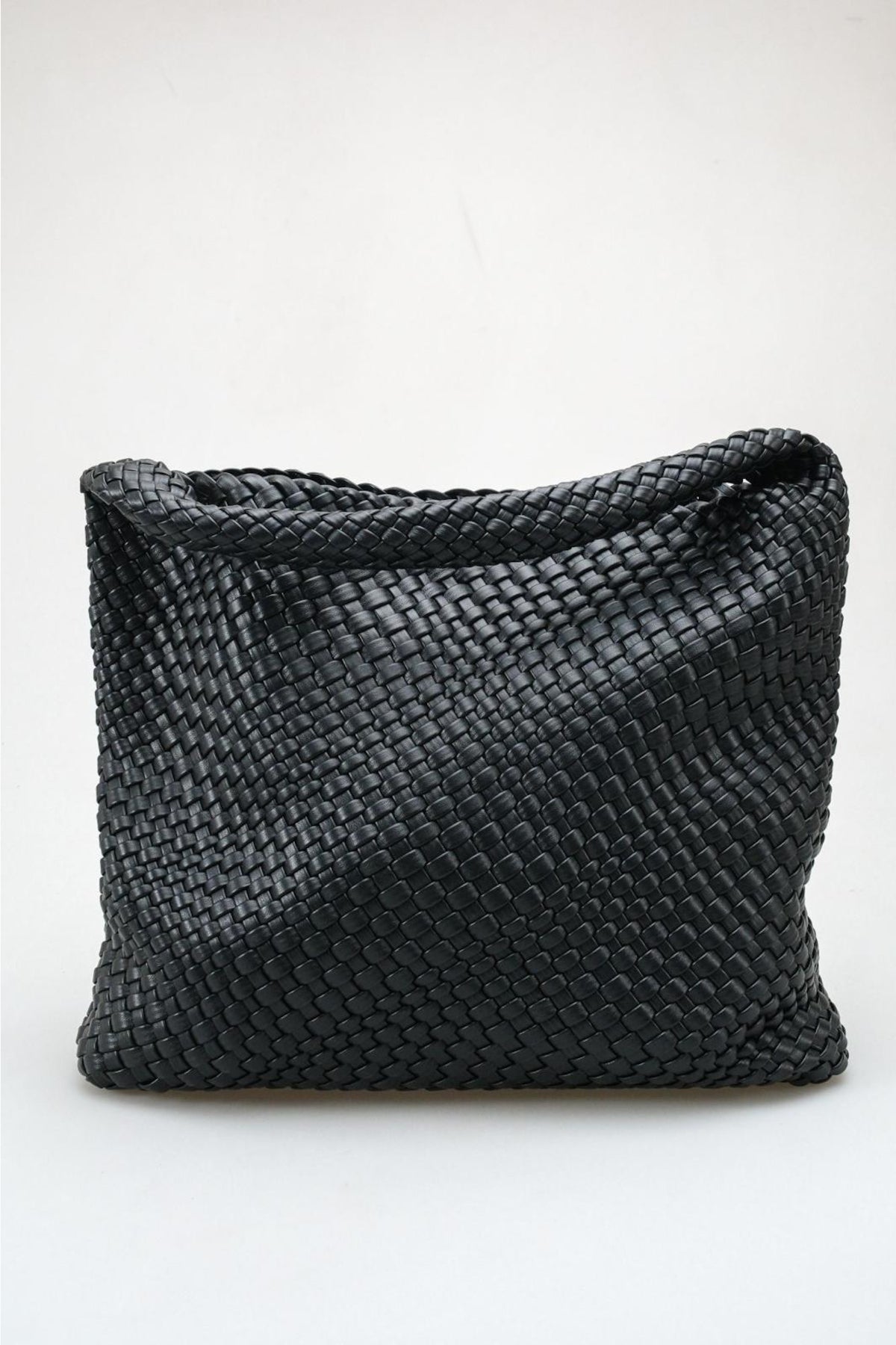 Bellini - Bolso Hobo Intrecciato Negro Con Set De Bolsos (mujer)