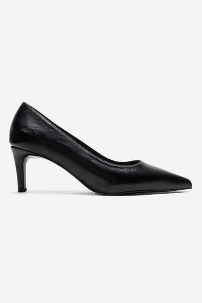 VELMIRA - Black Stiletto Pump (Women)
