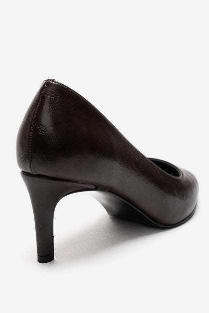 VELMIRA - Brown Stiletto Pump (Women)