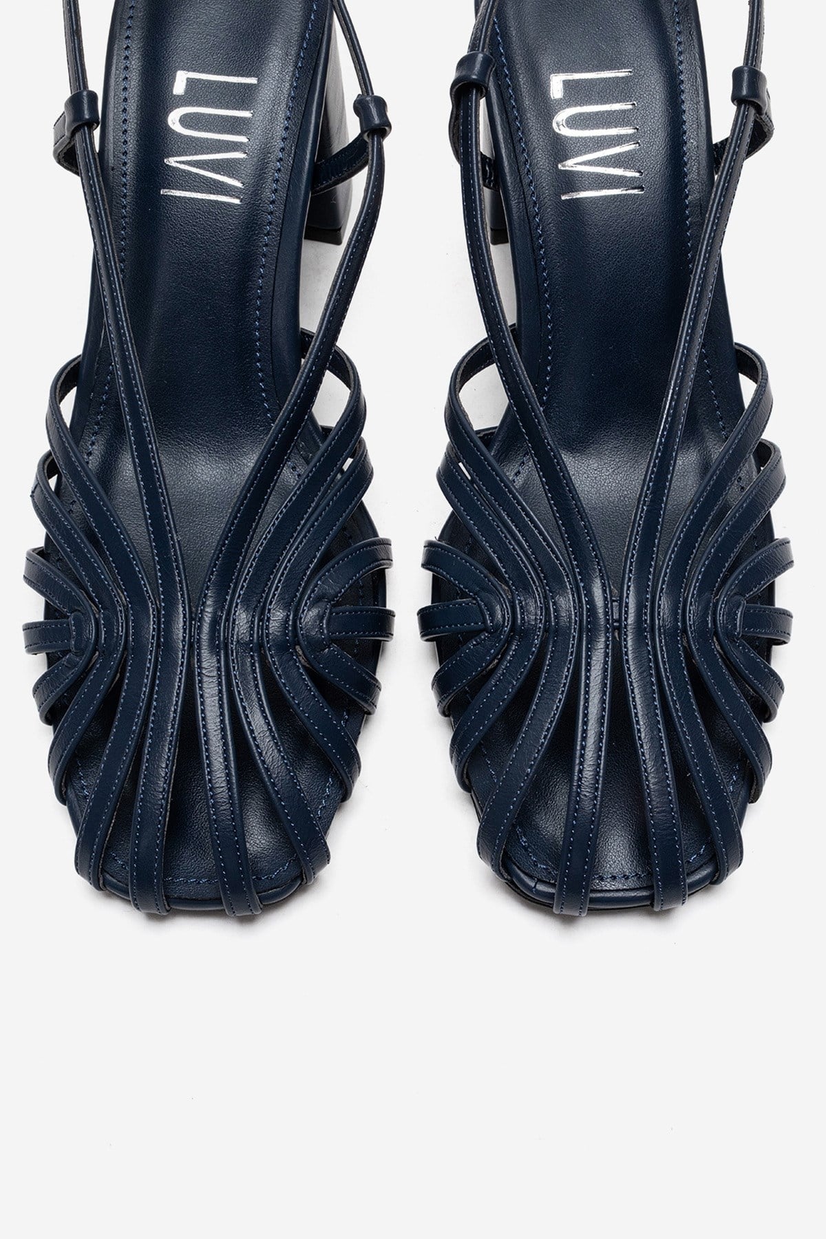 WILDA - Zapatos de tacón en bloque azul marino (Mujer)
