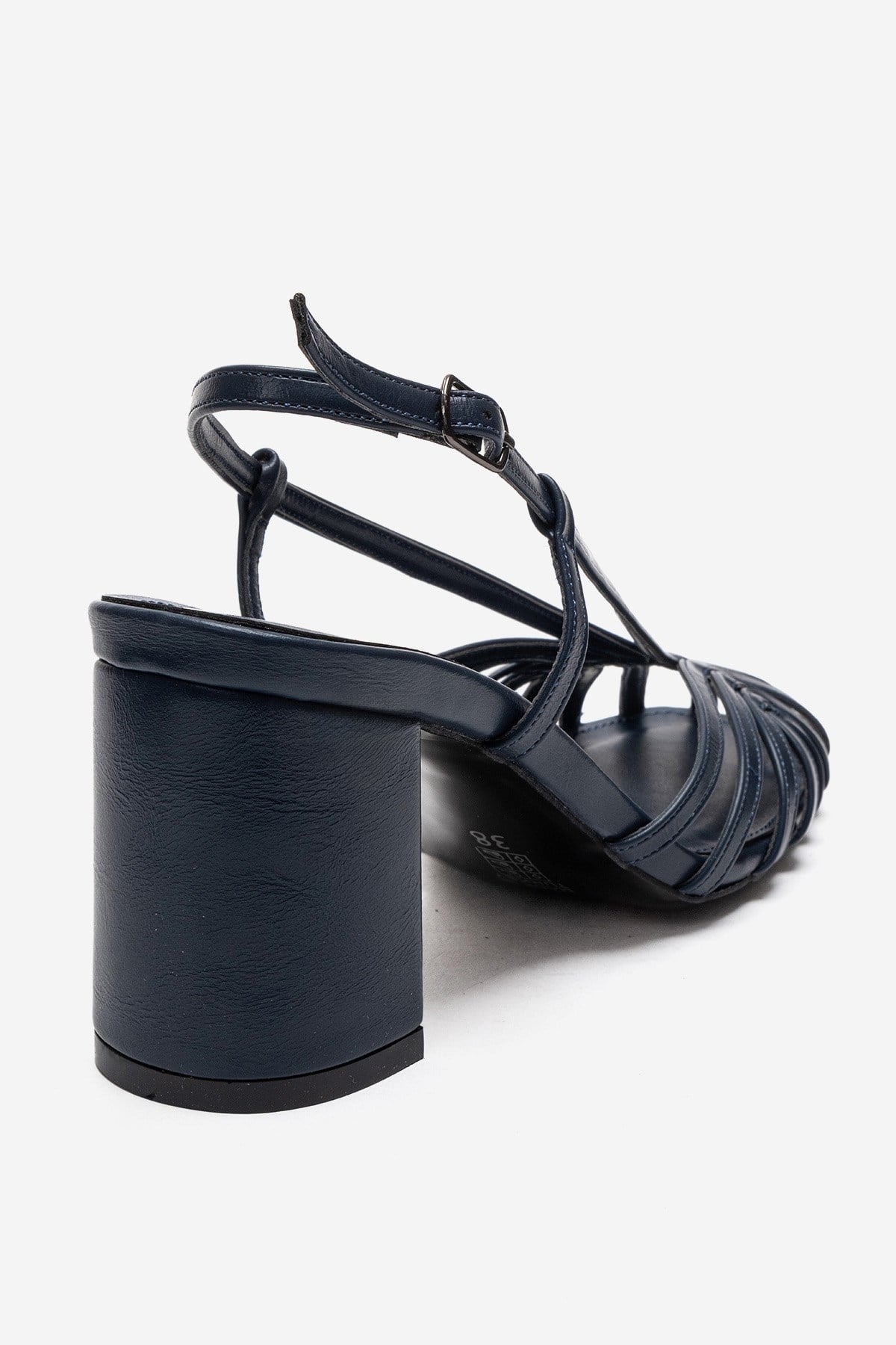 WILDA - Zapatos de tacón en bloque azul marino (Mujer)