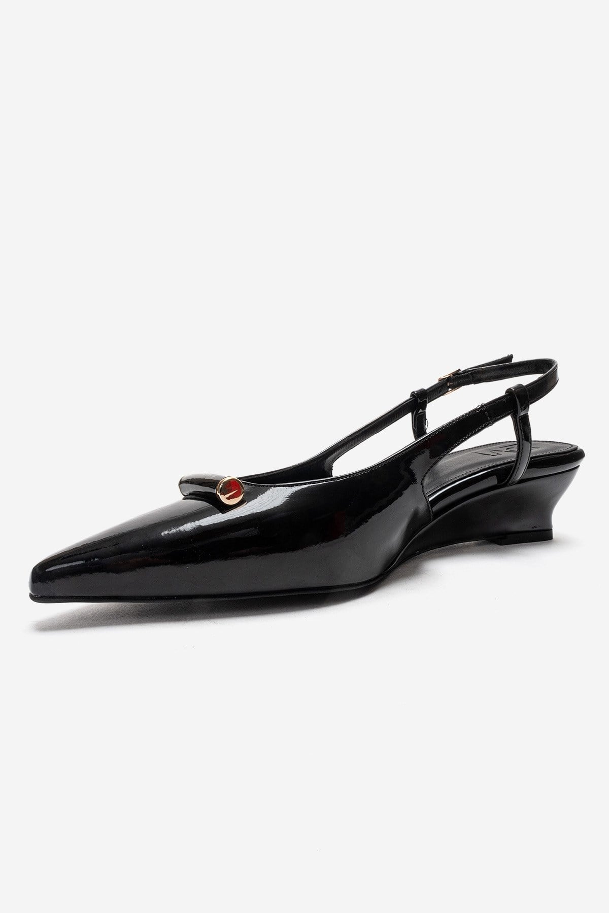 RHEA - Zapatos de tacón de bloque negros (Mujer)