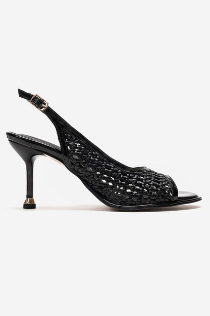 BONITO - Zapatos de Tacón de Aguja Negros (Mujer)