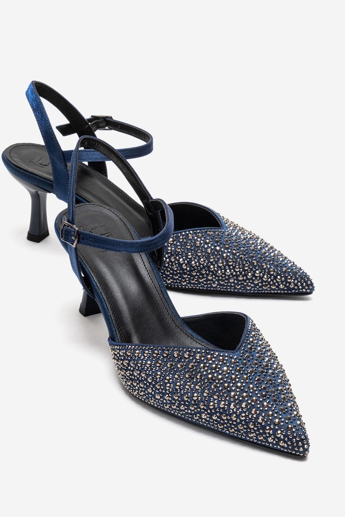 VİLKA - Navy Stiletto Pump (Women)
