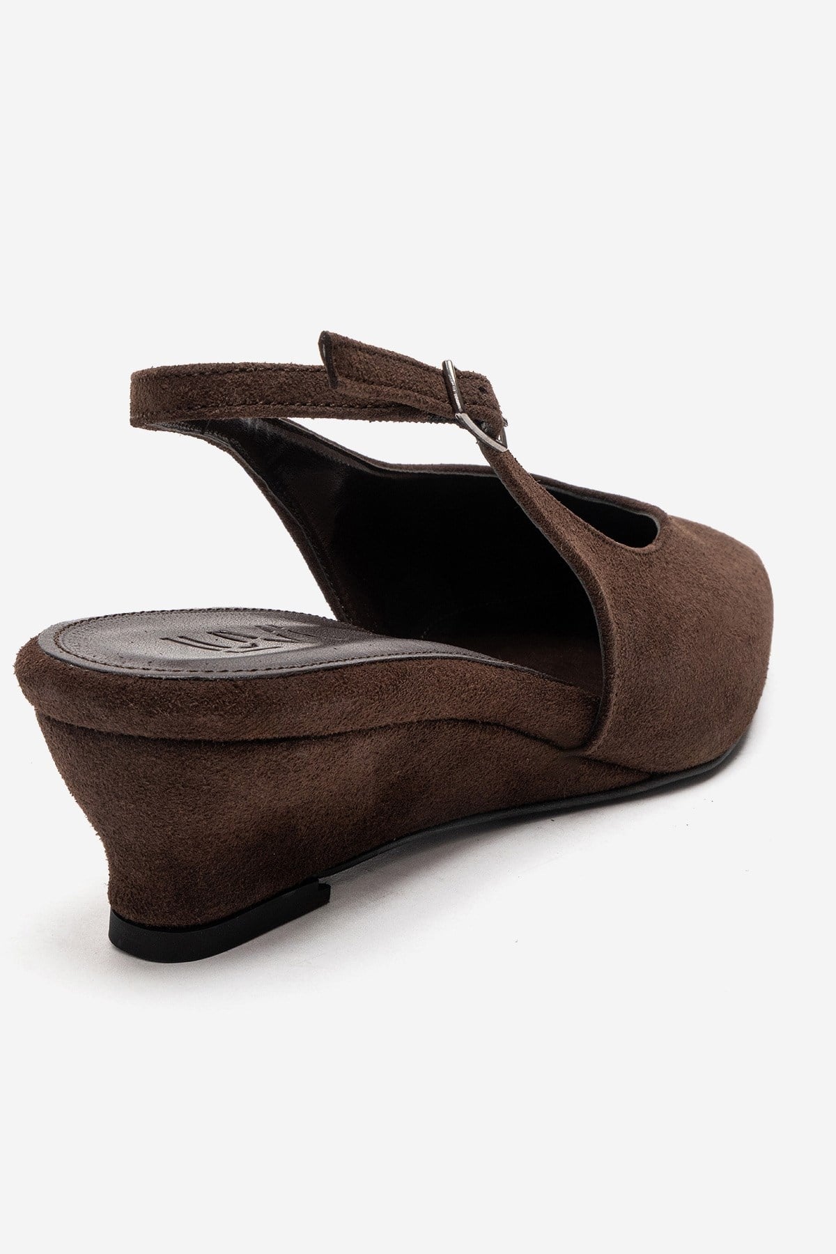 ROSELLA - Zapatos de tacón bajo de bloque marrones (mujer)