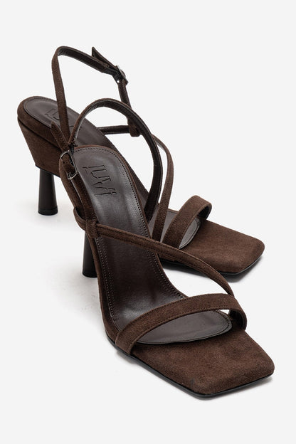 JOLENE - Zapato de tacón de aguja marrón (Mujer)