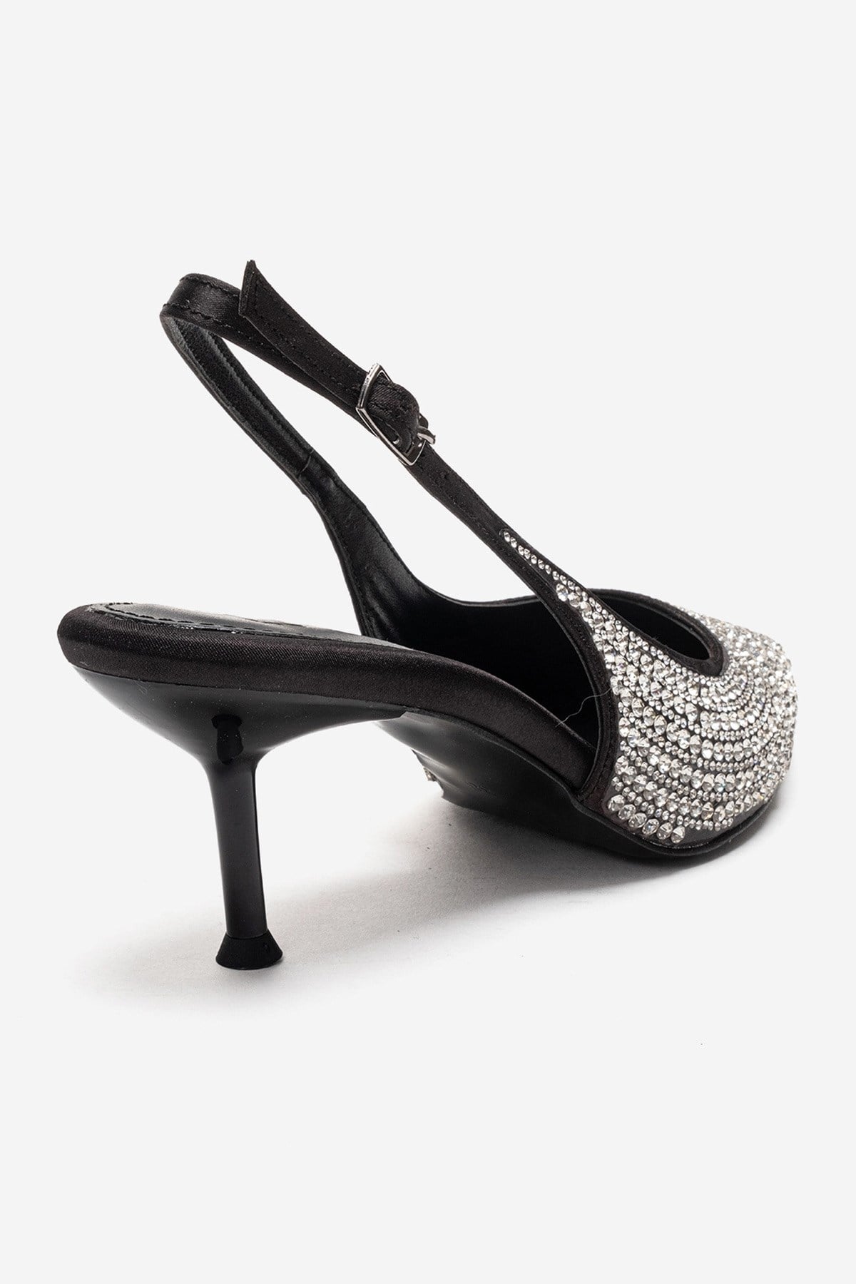 YASMINA - Black Stiletto Pump (Women)