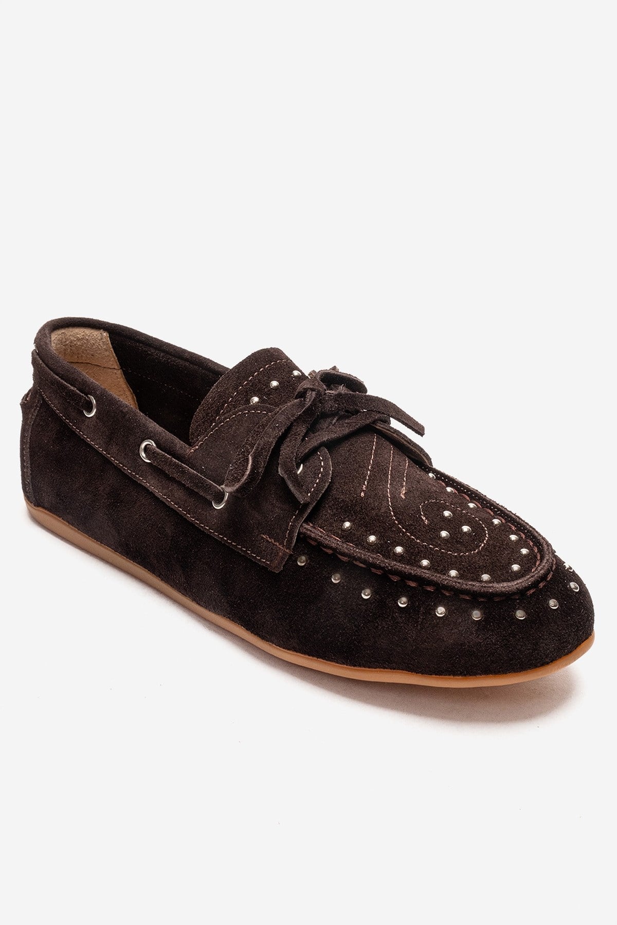CUESTA - Brown Genuine Leather Loafer Shoe (Women)