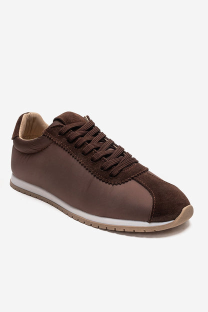 UNICA - Brown Genuine Leather Sneaker (Women)