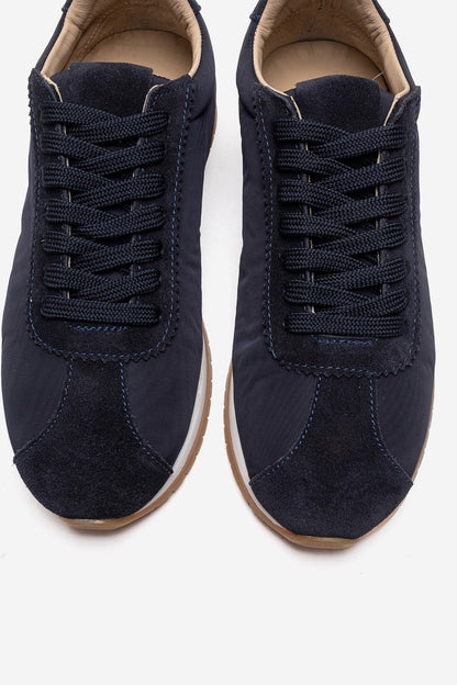 UNICA - Navy Genuine Leather Sneaker (Women)