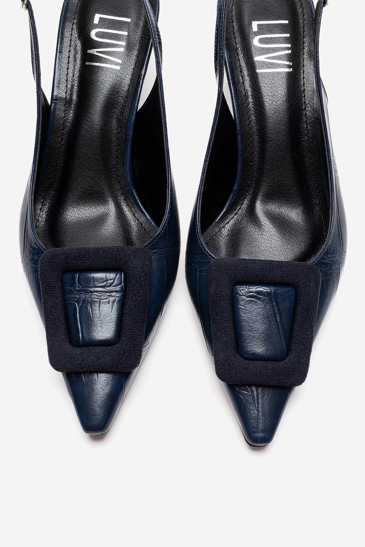 Dublin - Navy Stiletto Pump (Women)