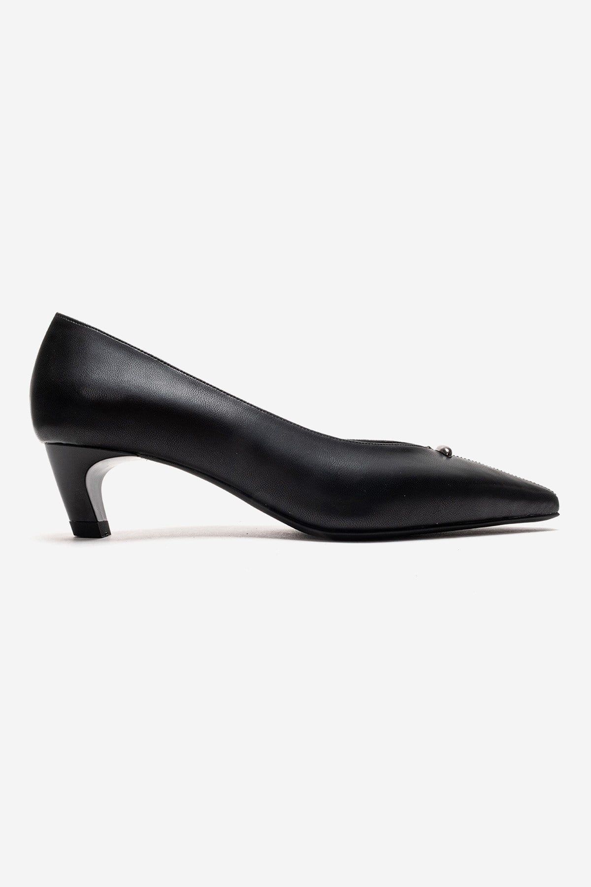VERSAY - Zapatos de tacón bajo de aguja con puntera (Mujer)