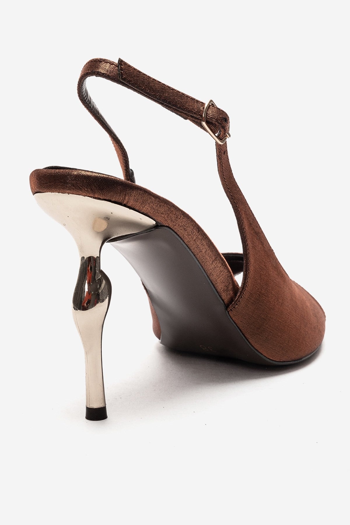 AMORE - Zapatos de tacón estilo slingback en bronce (Mujer)