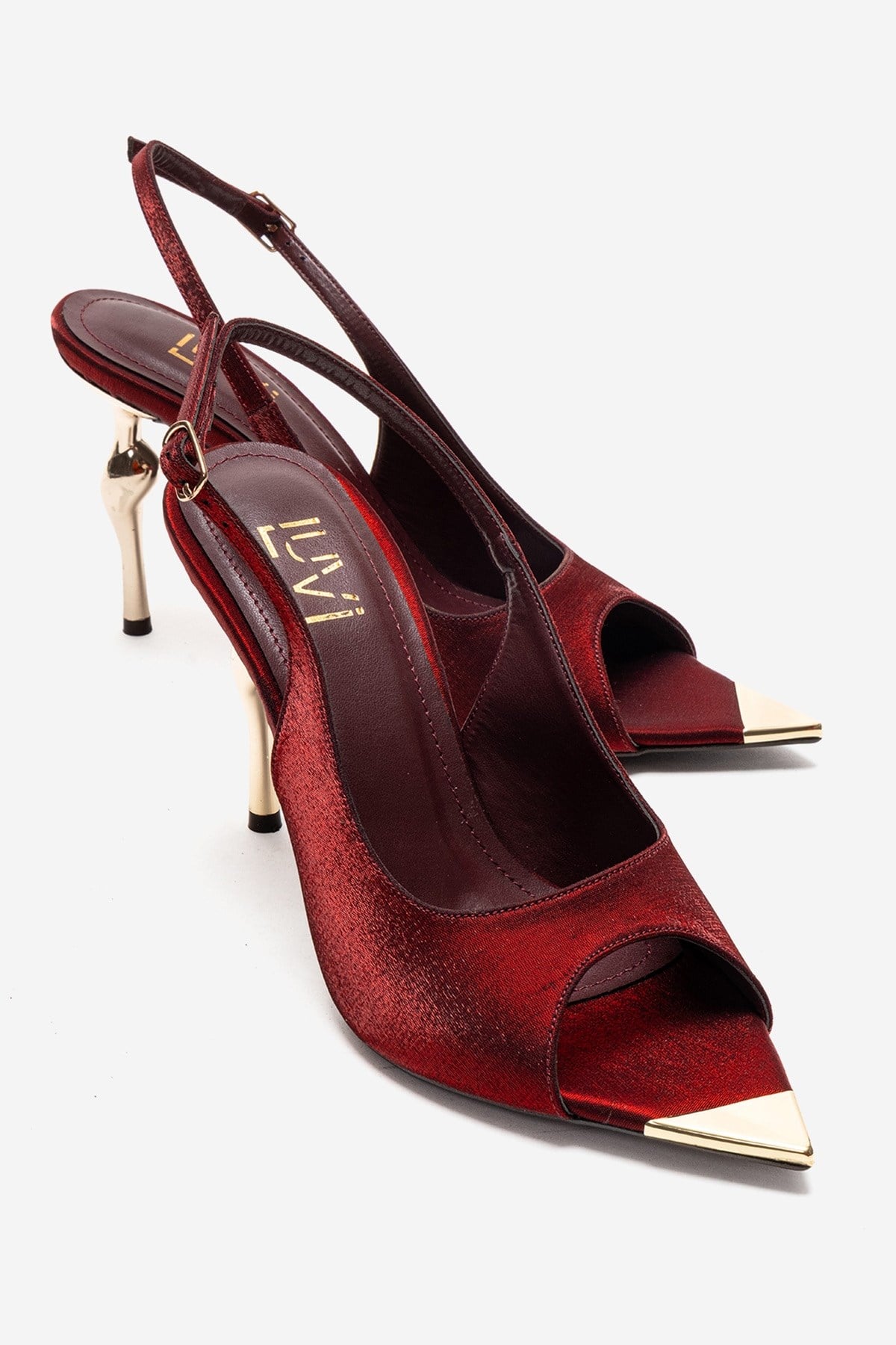 AMORE - Burgundy Slingback Stiletto Pump (Women)