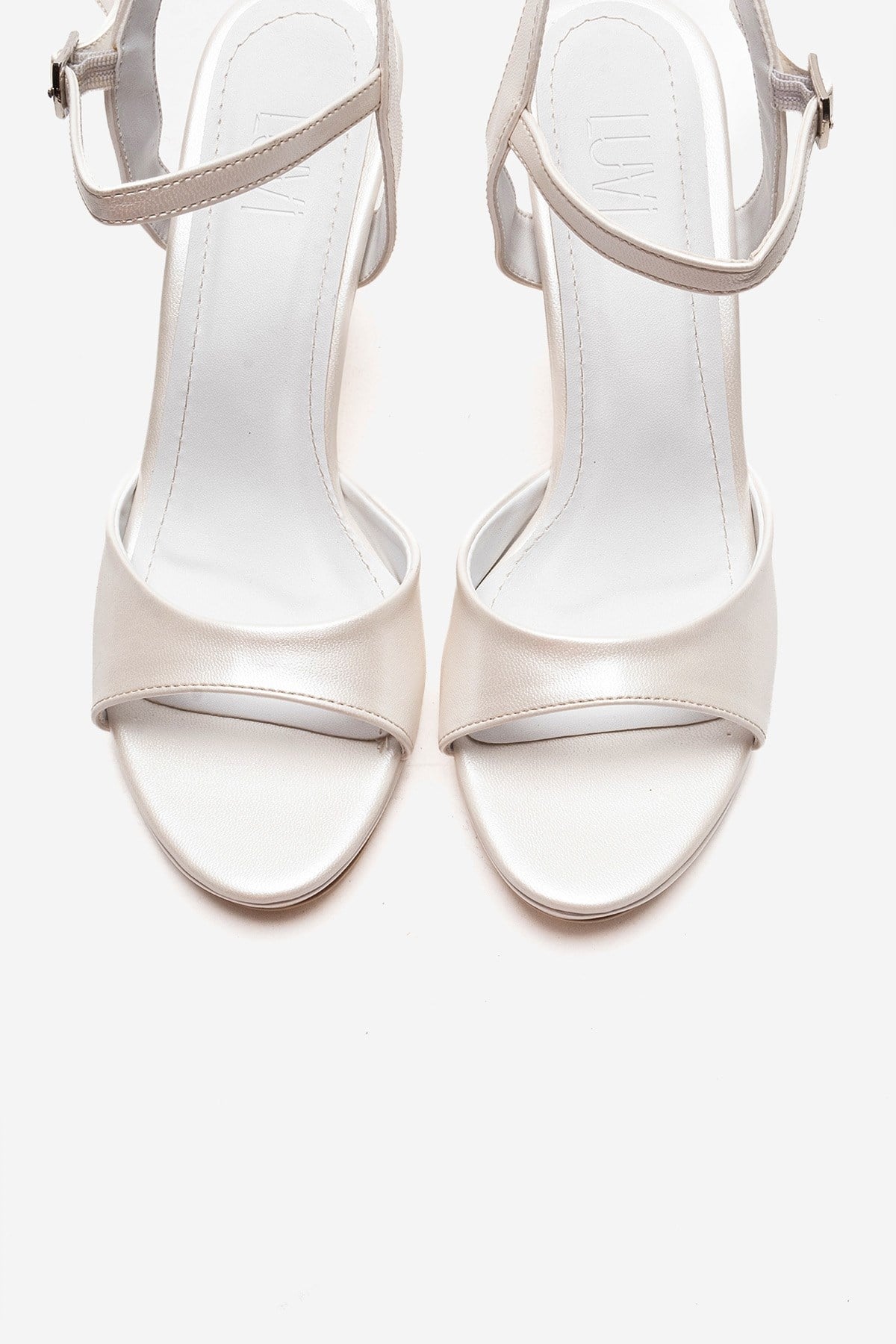 POISE - Zapatos de tacón de aguja blancos (mujer)