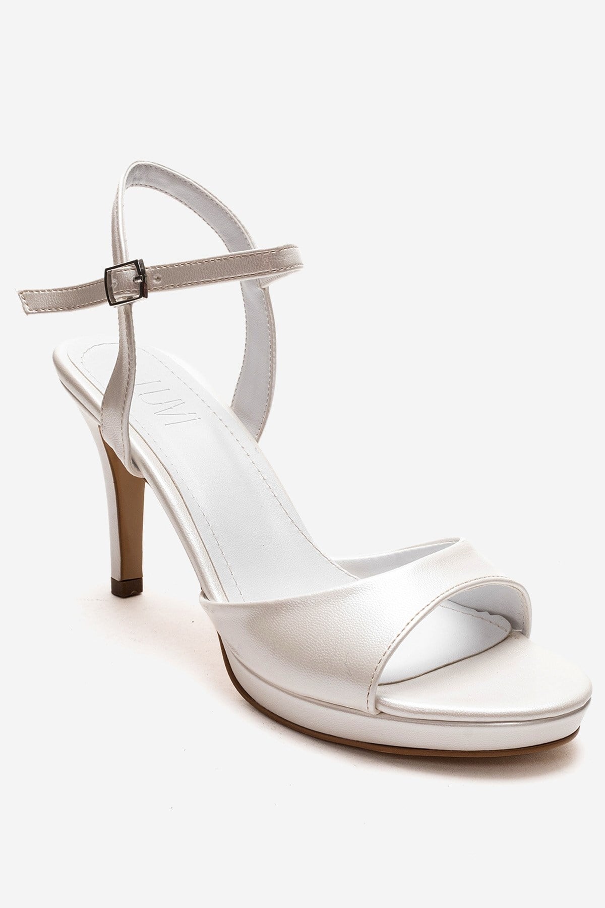 POISE - Zapatos de tacón de aguja blancos (mujer)