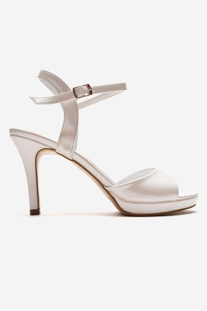POISE - Zapatos de tacón de aguja blancos (mujer)