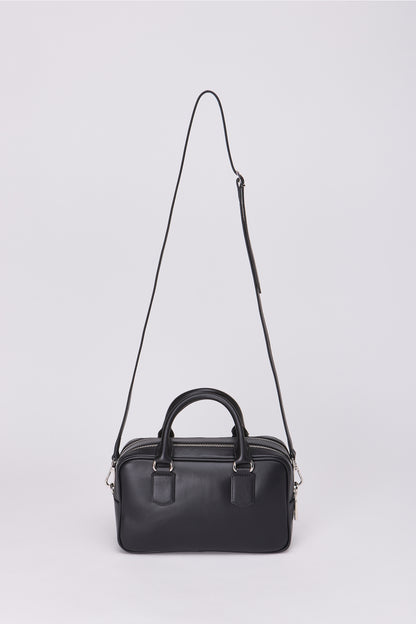 Minibolso estructurado negro Sara - OI25-0004