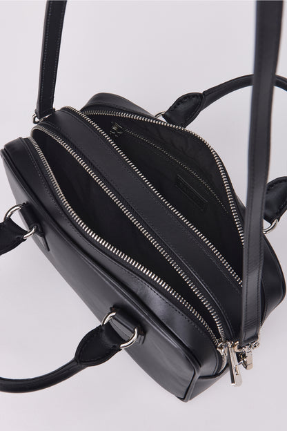 Minibolso estructurado negro Sara - OI25-0004