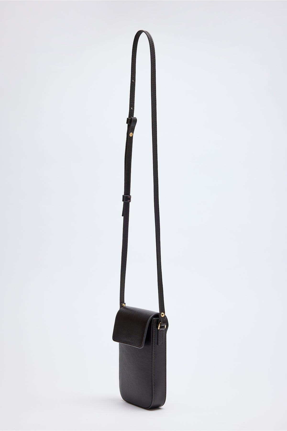 Bolso bandolera mini Ales marrón oscuro