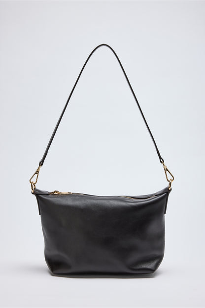 Nila Slouchy Shoulder Bag - Black Fw25-0005