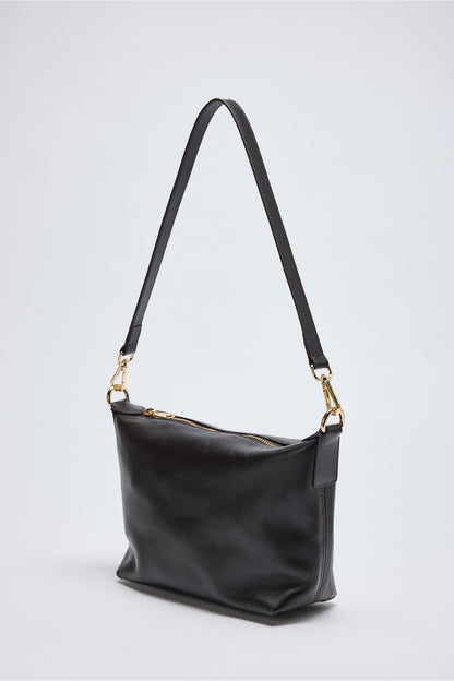 Nila Slouchy Shoulder Bag - Black Fw25-0005