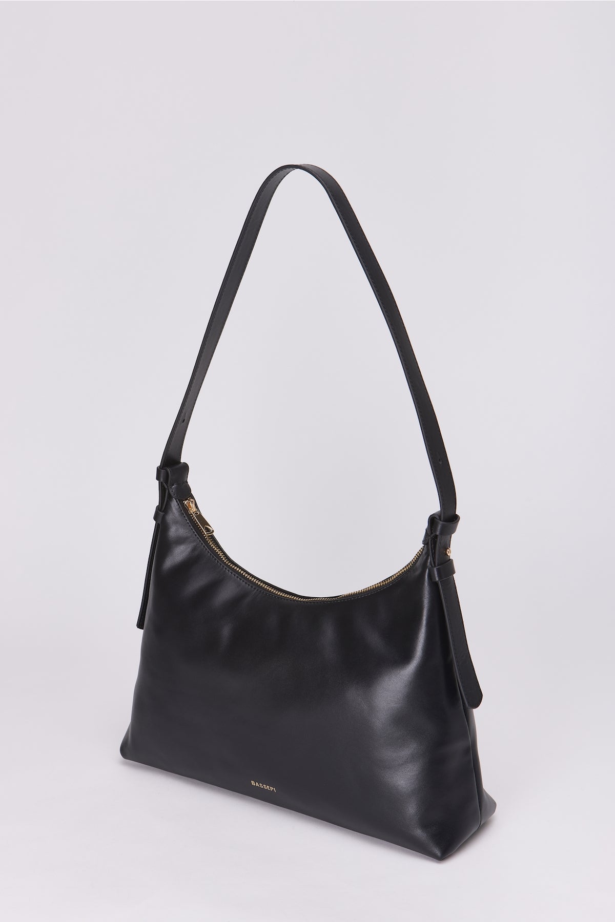 Bolso de hombro Elena Hobo - Negro Fw25-0007