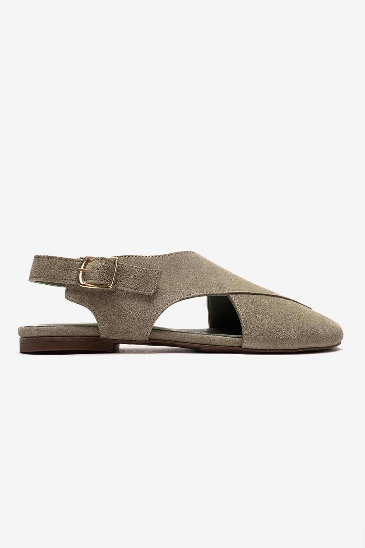 Monaro - Green Genuine Leather Sandal (Women)