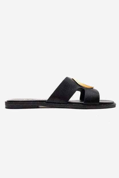 Nolita - Sandalia de cuero genuino negro (Mujer)
