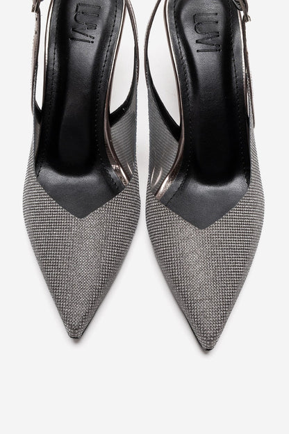 Dorata - Platinum Embellished Stiletto Pump (Women)