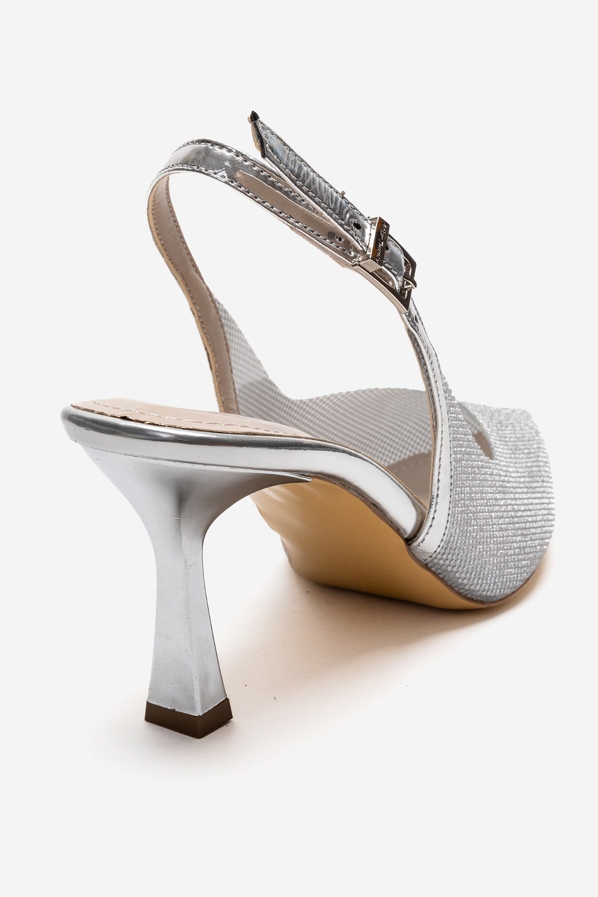 Dorata - Zapatos de tacón de aguja con adornos plateados (Mujer)