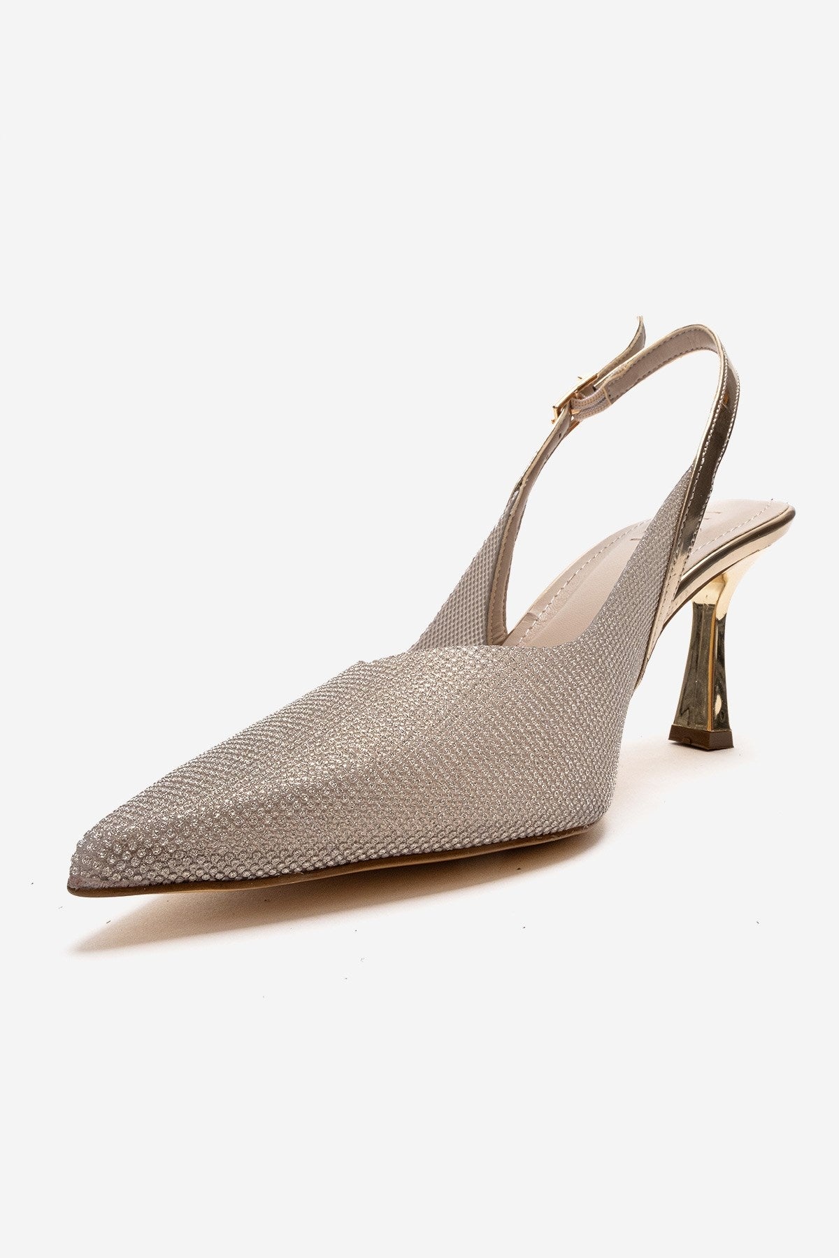 Dorata - Gold Embellished Stiletto Pump (Women)