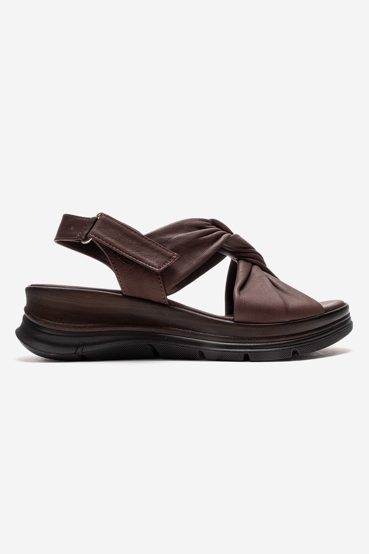 OARA - Brown Genuine Leather Sandal (Women)
