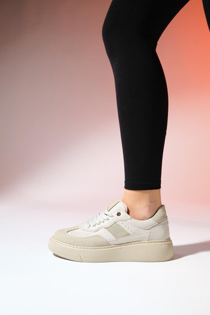 Venetia - Zapatillas deportivas beige (Mujer)