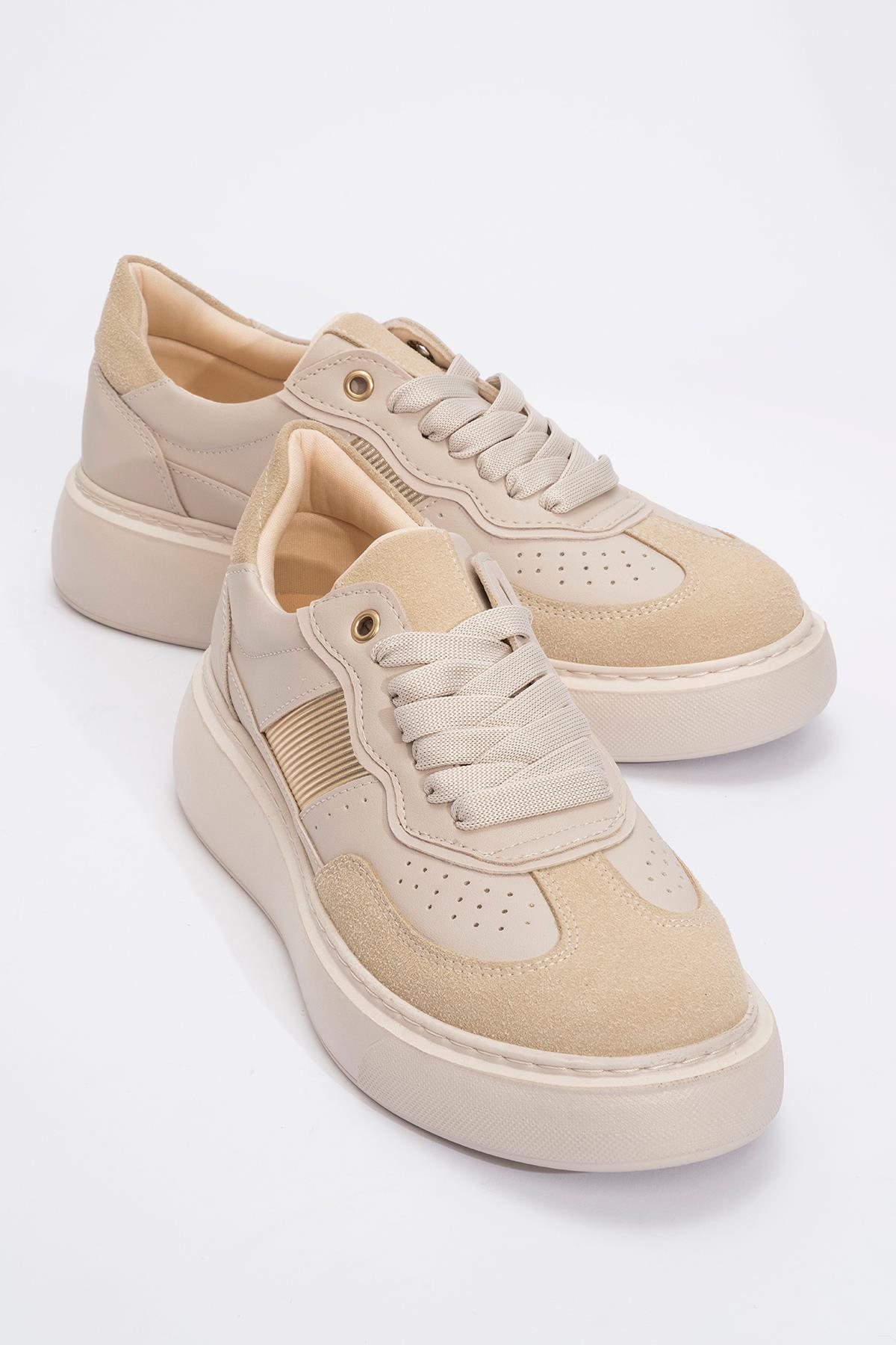 Venetia - Zapatillas deportivas beige (Mujer)