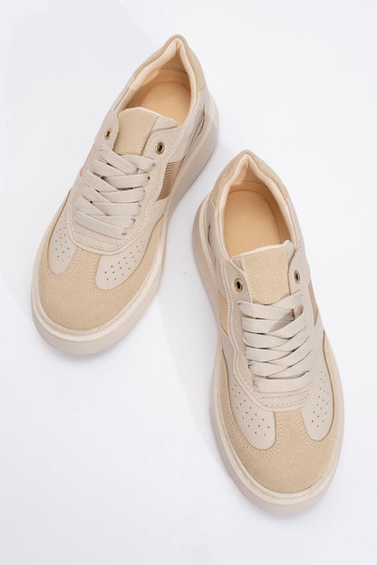 Venetia - Zapatillas deportivas beige (Mujer)