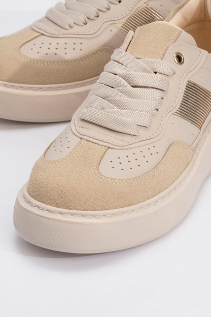Venetia - Zapatillas deportivas beige (Mujer)