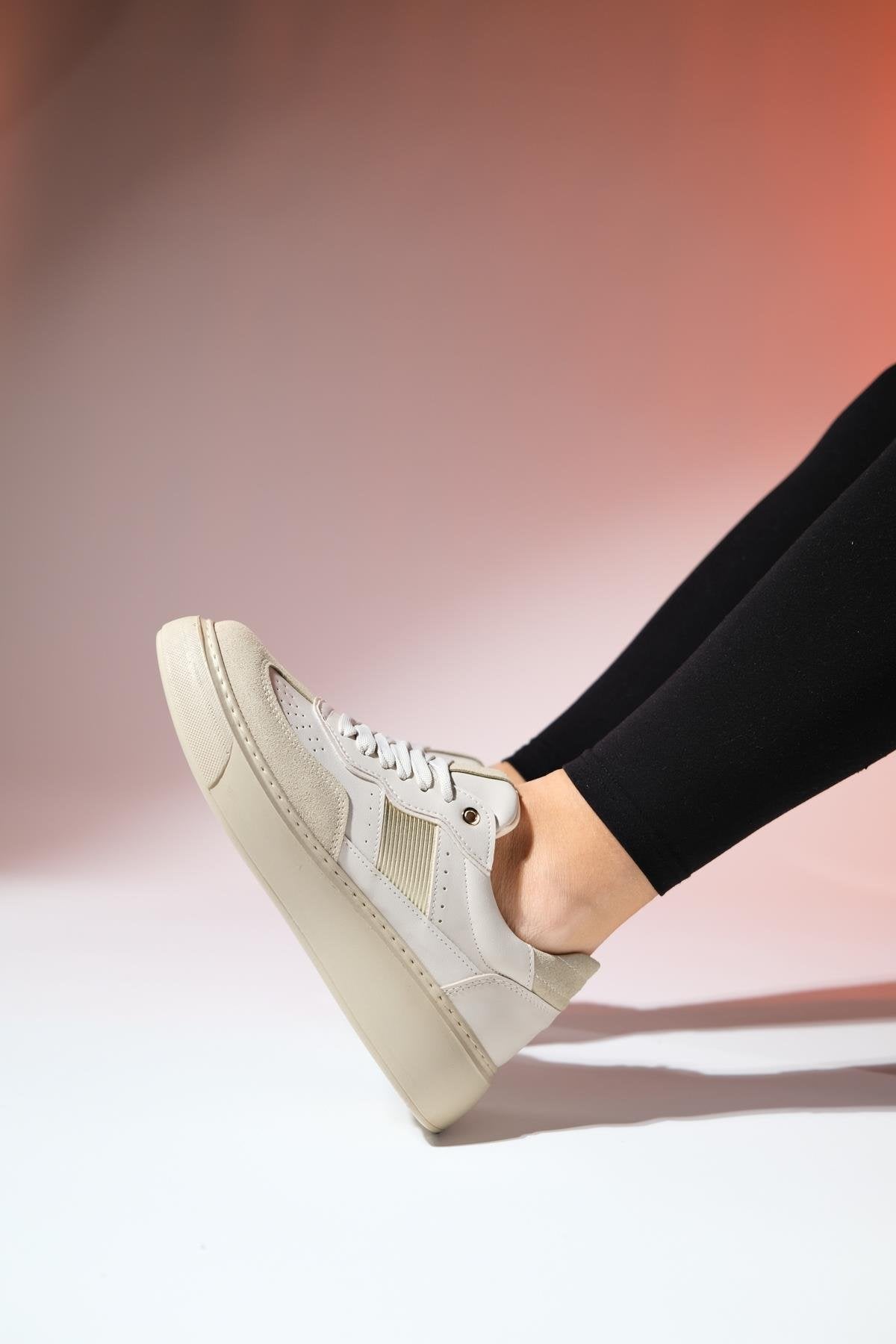 Venetia - Zapatillas deportivas beige (Mujer)