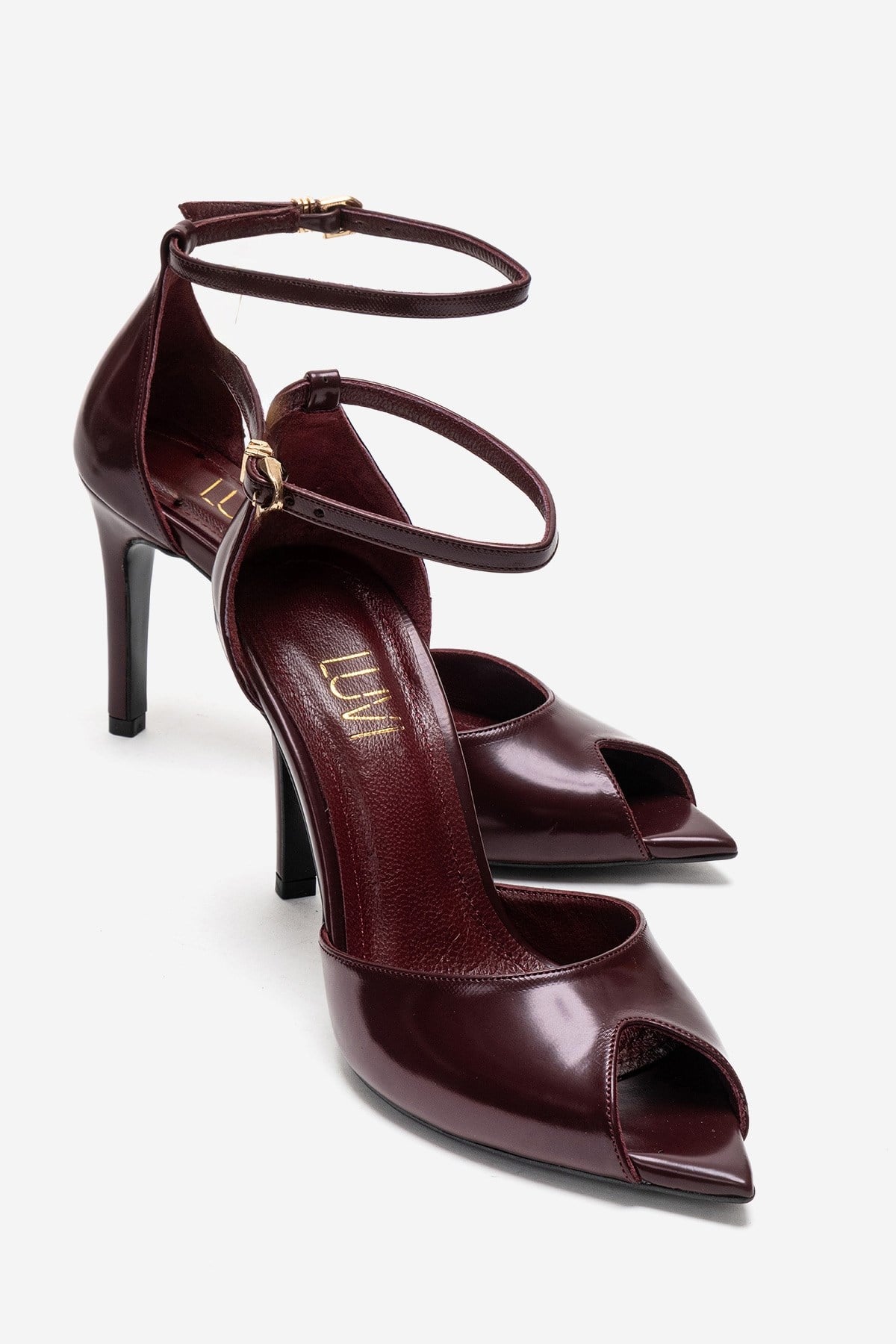 DONA - Burgundy Stiletto Pump (Women)
