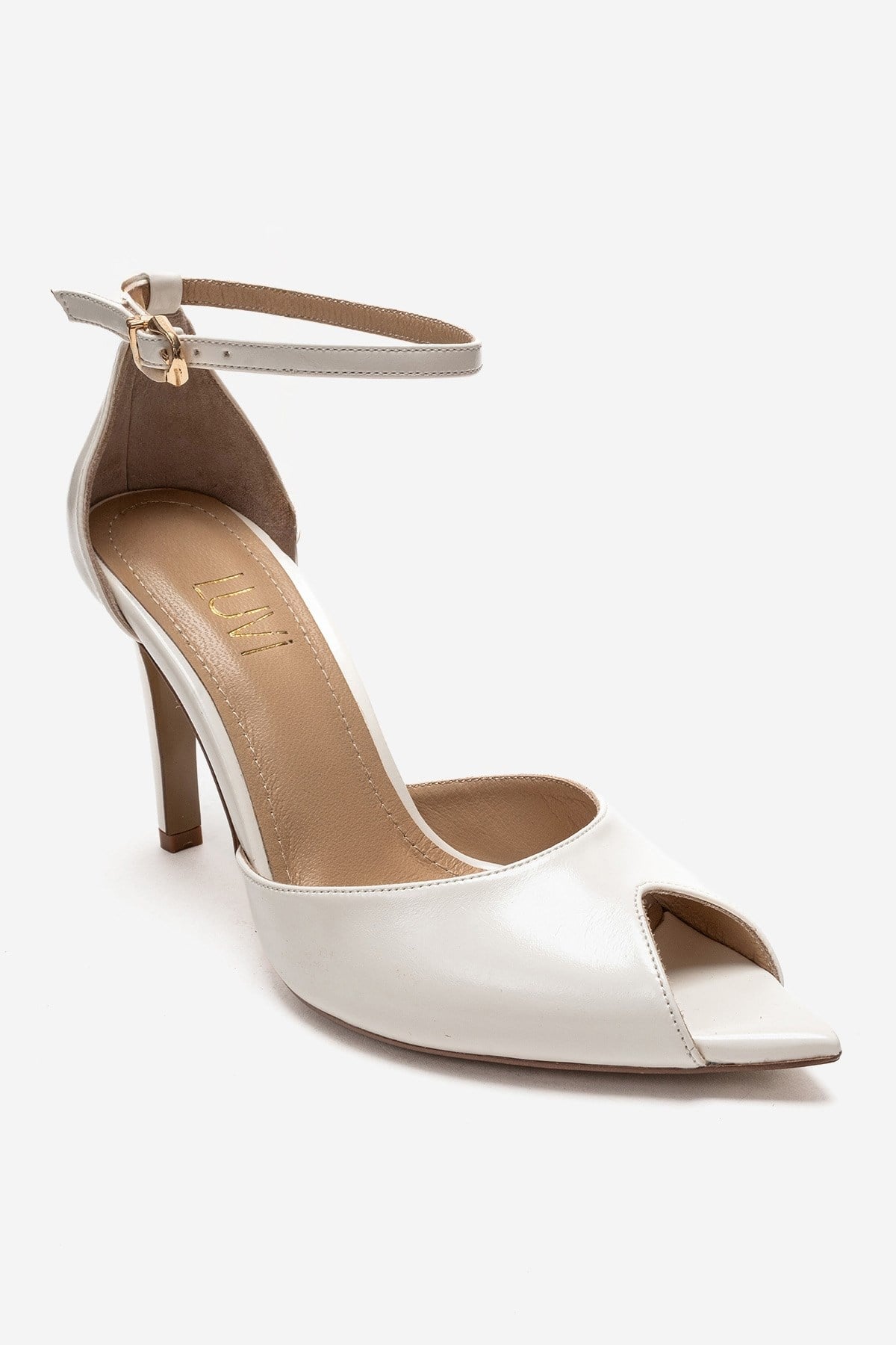 DONA - Off-White Stiletto Pump (Women)
